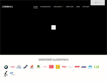 Tablet Screenshot of logiball.de